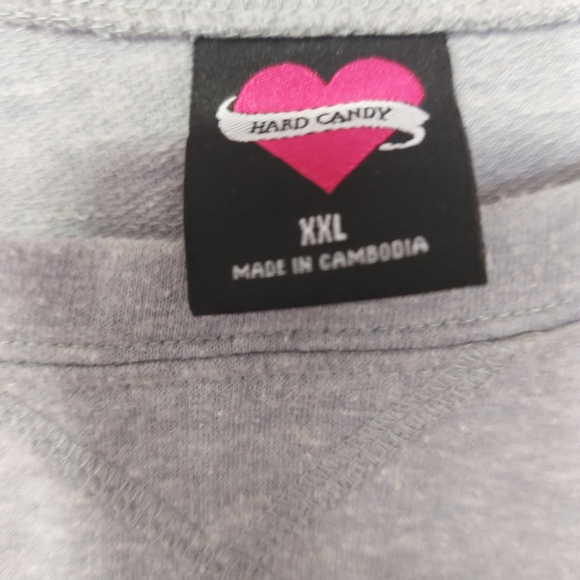 Grey casual top - Picture 2 of 2